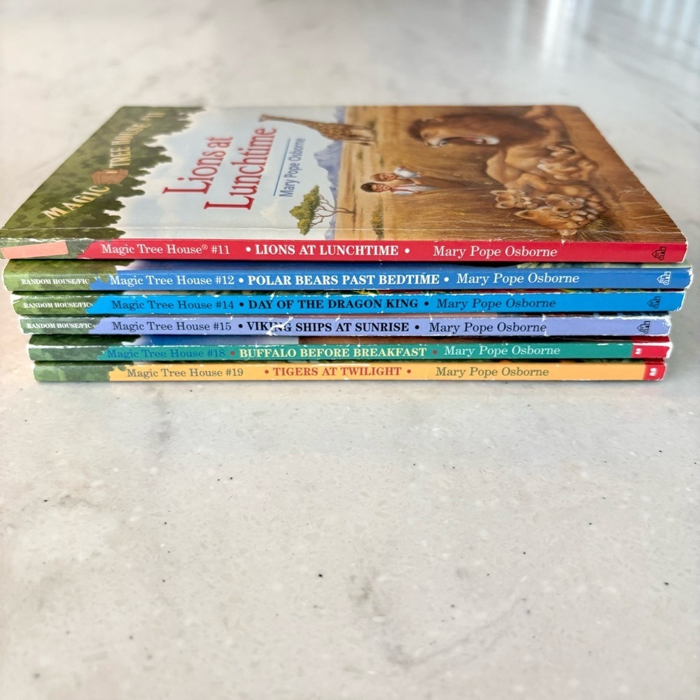 Magic Tree House Book Set by Mary Pope Osbourne Paperback Bundle (6 Books Total) - Picture 11 of 11